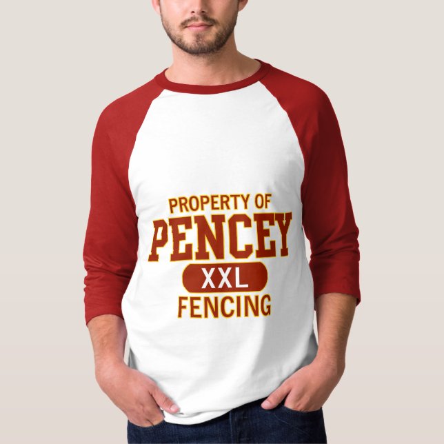 T-shirt Pencey que cerca o jérsei (Frente)