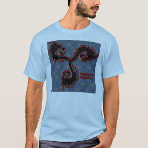 T-shirt Pendraig T com fundo