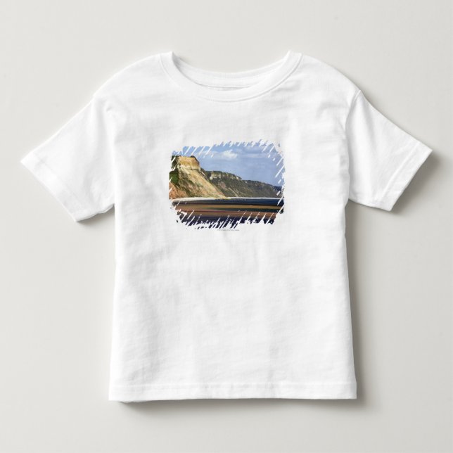 T-shirt Penhascos ao longo da costa jurássico (Frente)