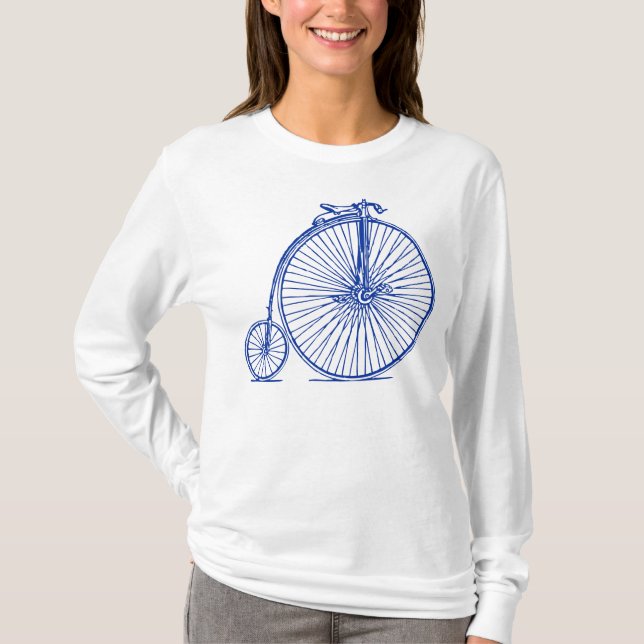 T-shirt Penny Farthing - Marinho (Frente)