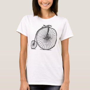 T-shirt Penny Farthing - Preto