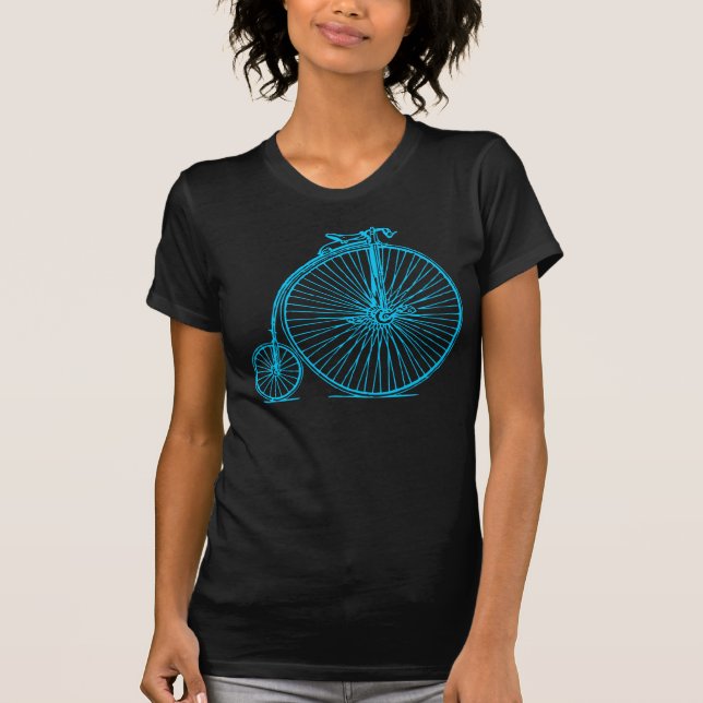 T-shirt Penny Farthing - Sky Blue (Frente)