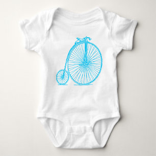 T-shirt Penny Farthing - Sky Blue