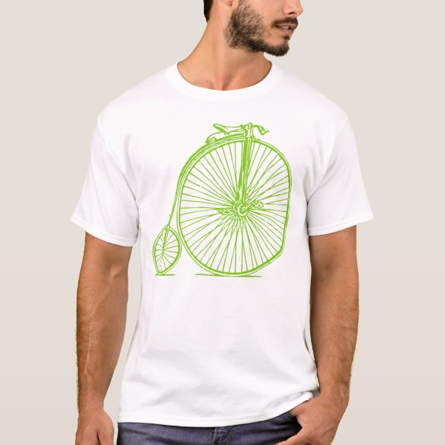 T-shirt Penny Farthing - Verde marciano (Frente)
