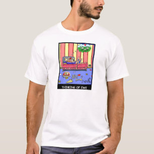 T-shirt Pensamento da ovelha