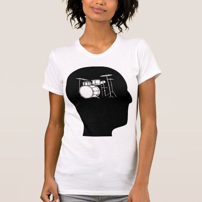 T-shirt Pensamento sobre cilindros (Frente)