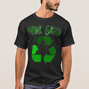 T-shirt Pense verde
