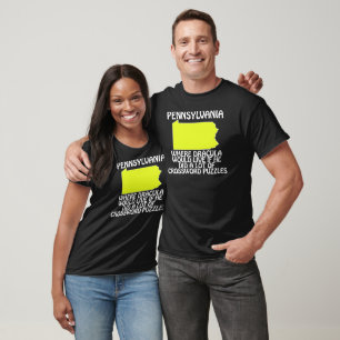T-shirt Pensilvânia - Onde Drácula Moraria Se Ele...
