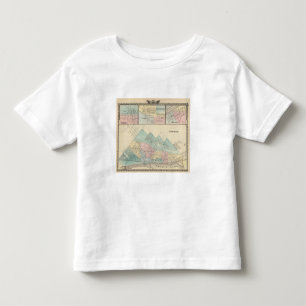 T-shirt Peoria, Oneida, Knoxville e Dallas