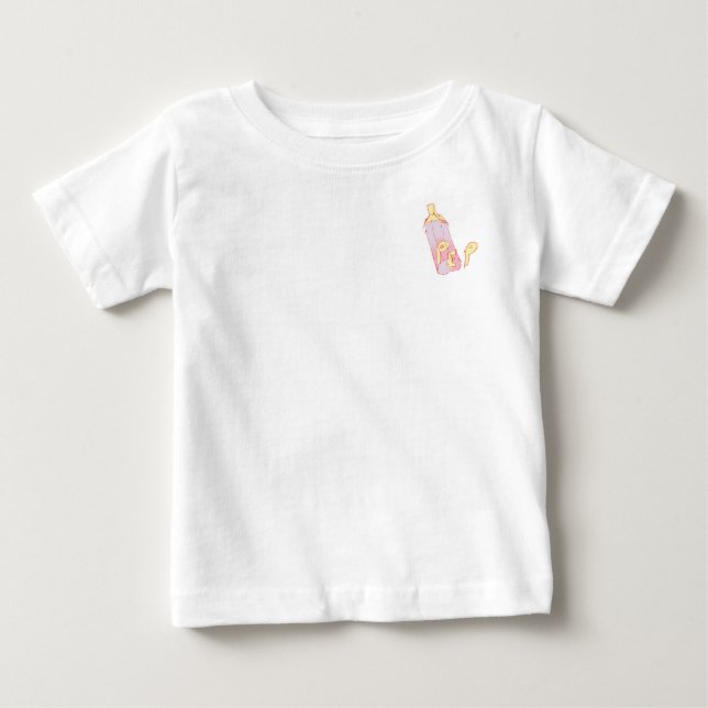 T-shirt Pepperoni do bebê (Frente)