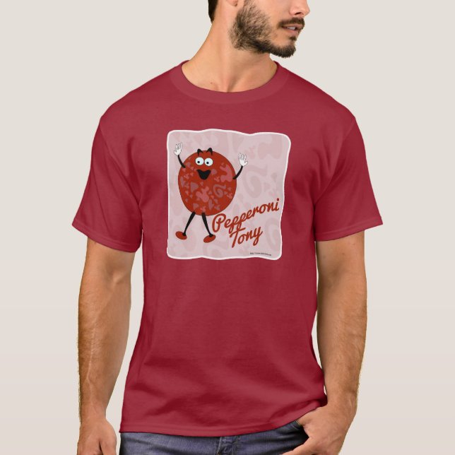 T-shirt Pepperoni Tony (Frente)