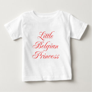 T-shirt Pequena Princesa Belga