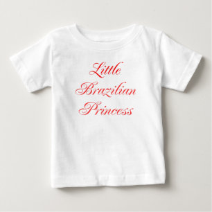 T-shirt Pequena Princesa Brasileira