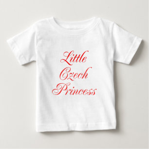 T-shirt Pequena Princesa Checa