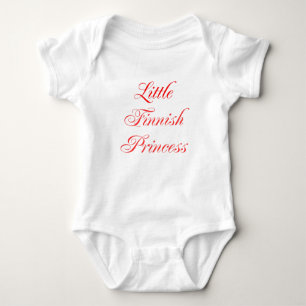 T-shirt Pequena Princesa Finlandesa