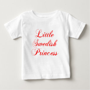 T-shirt Pequena Princesa Sueca