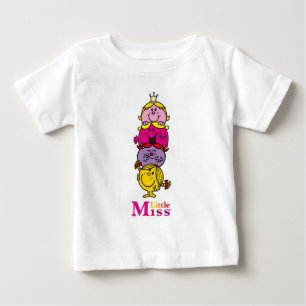 T-shirt Pequena Senhorita Em Altura