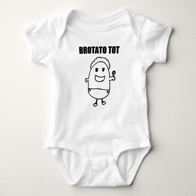 T-shirt Pequeno de Brotato (Frente)