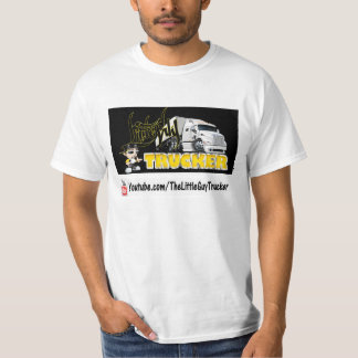 T-shirt pequeno do camionista da cara