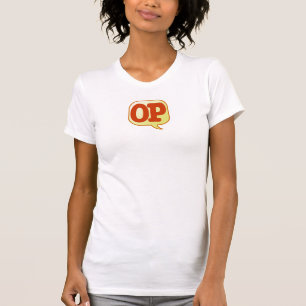 T-shirt pequeno do logotipo