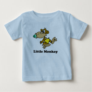 T-shirt pequeno do macaco