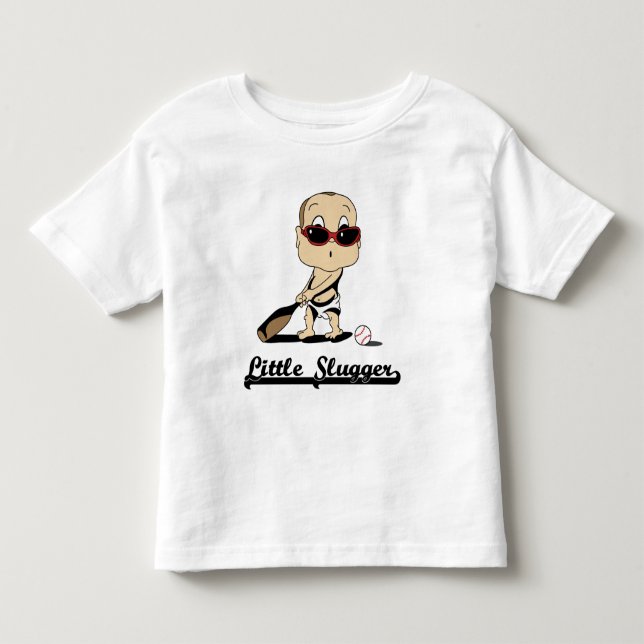 T-shirt pequeno do slugger (Frente)