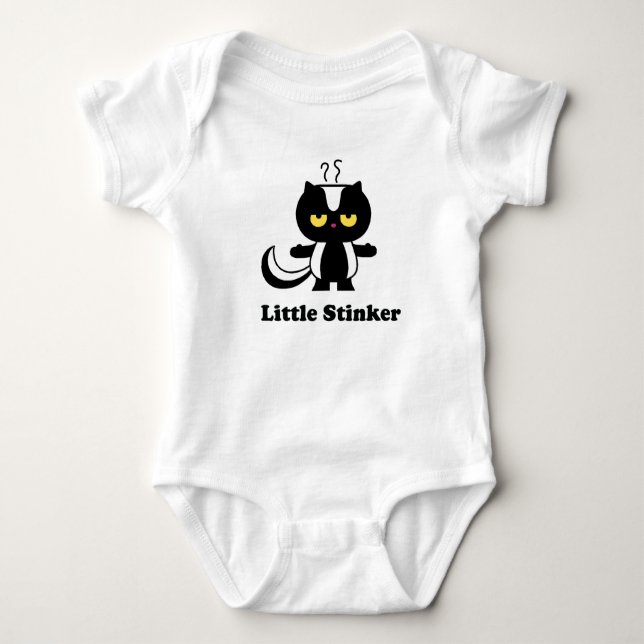 T-shirt pequeno do Stinker (Frente)