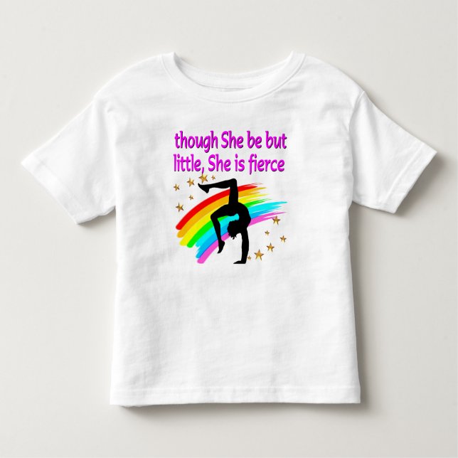 T-SHIRT PEQUENO, MAS FOGO GYMNAST (Frente)