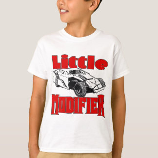 T-shirt Pequeno Modificador - Corrida de Dirt Modified
