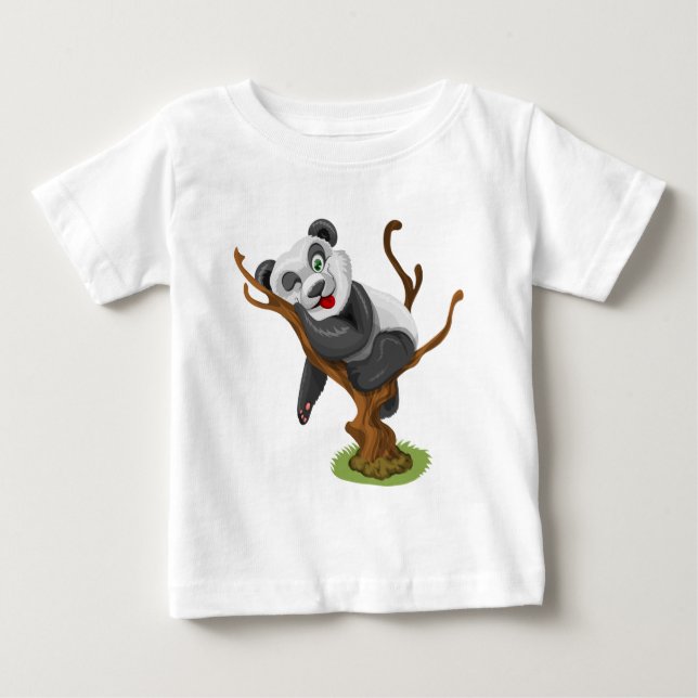 T-shirt Pequeno panda (Frente)