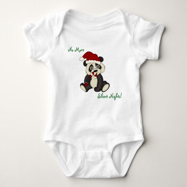 T-shirt Pequeno Panda Bear Natal (Frente)