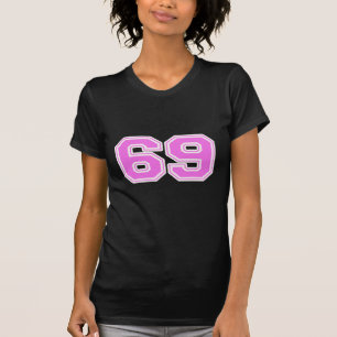 T-shirt pequeno rosa 69