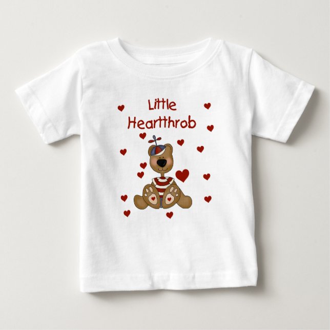 T-shirt Pequeno Urso-Garoto (Frente)