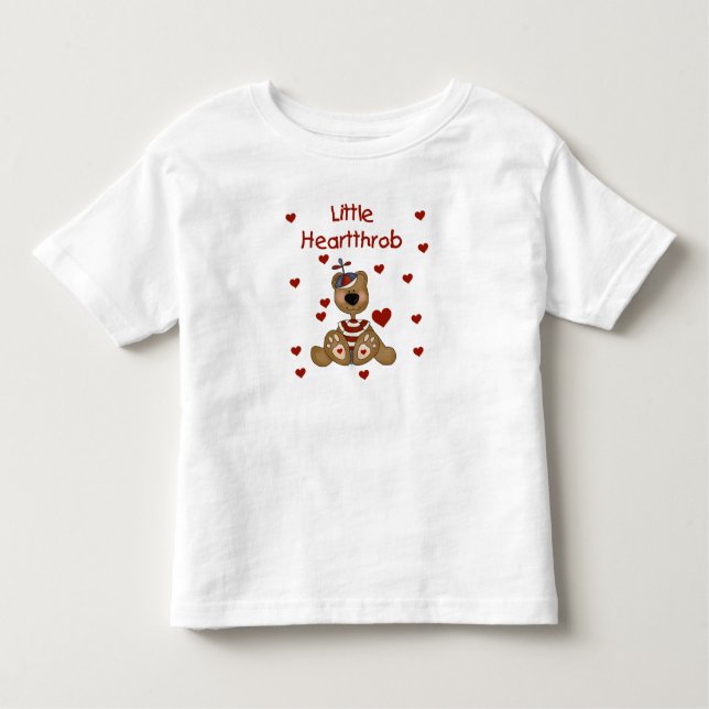 T-shirt Pequeno Urso-Garoto (Frente)