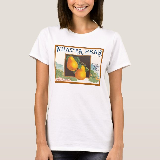 T-shirt Pera de WHATTA (Frente)