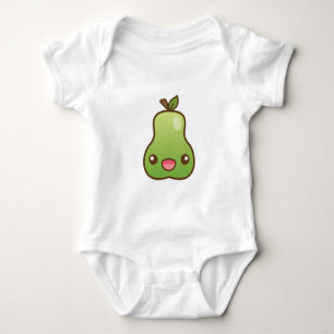 T-shirt Pera Kawaii Feliz