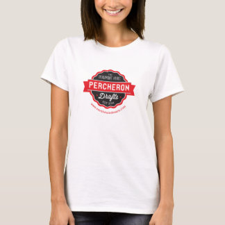 T-shirt Percheron esboça T