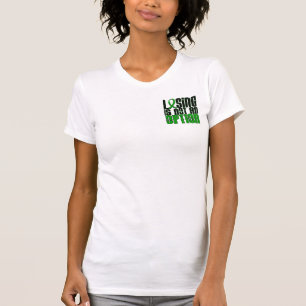 T-shirt Perder não é uma lesão cerebral traumático TBI da