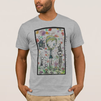 T-shirt PERDIDO de ALICE pelo Dr. krinkles