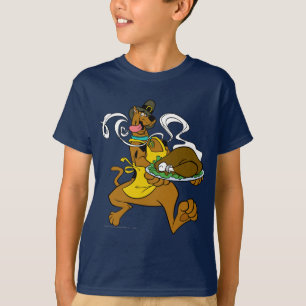 T-shirt Peregrino Scooby-Doo com Turquia