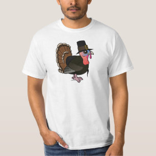 T-shirt Peregrino Turquia da acção de graças