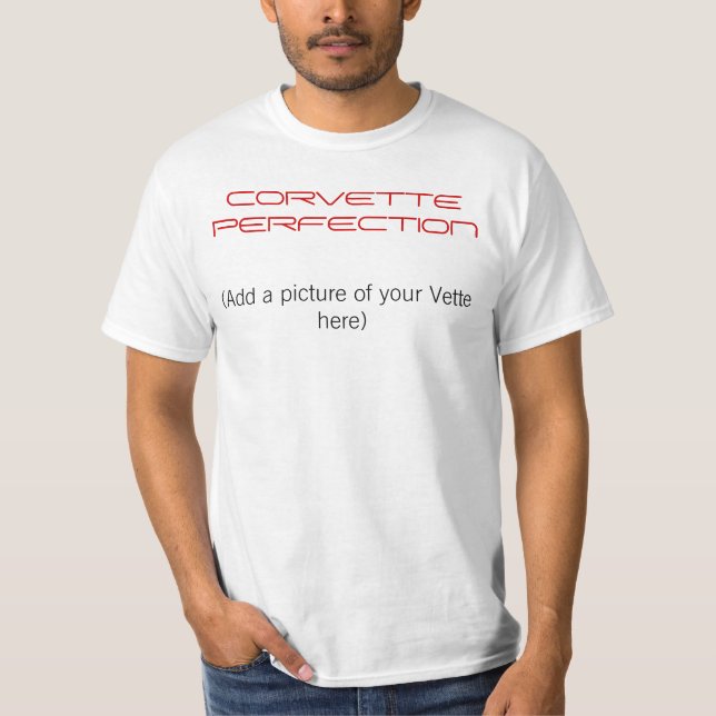 T-SHIRT PERFEIÇÃO DE CORVETA (Frente)