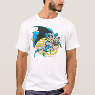 T-shirt Perfil Batman & Robin