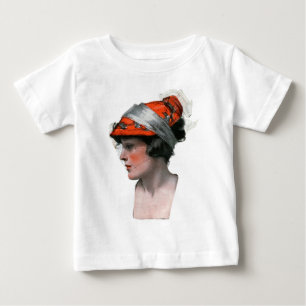 T-shirt Perfil da mulher