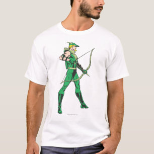 T-shirt Perfil de Seta Verde