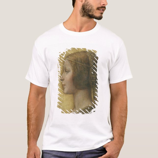 T-shirt Perfil de uma noiva nova (Frente)