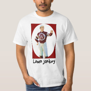 T-shirt Pergunte ao jóquei do gramado o que está em sua