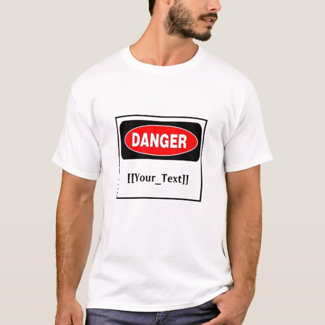 T-shirt Perigo (Frente)