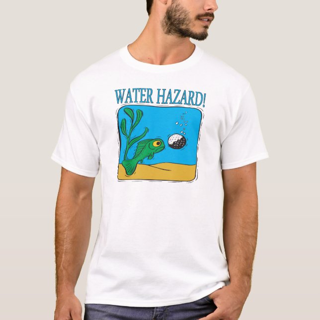 T-shirt Perigo da água (Frente)