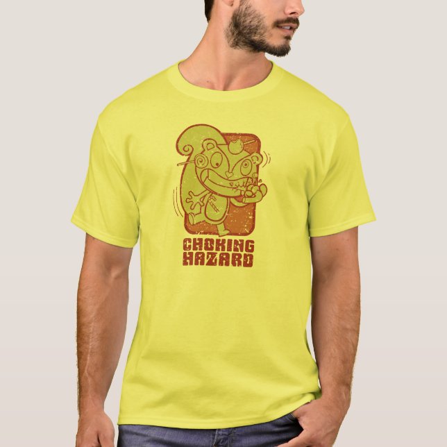T-shirt Perigo de bloqueio (Frente)